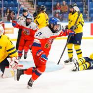 Po skvělé první třetině vedlo Česko 3:0, pak ale přišlo drama. 