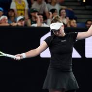 Barbora Krejčíková vypadla v Melbourne hned v prvním kole.