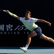 Vít Kopřiva v boji s Němcem Struffem. 