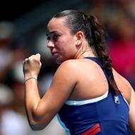 Stále ještě 18letá Tereza Valentová úspěšně vstoupila do prvního grandslamu sezony. 