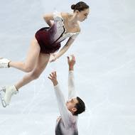 Sportovní dvojice Anna Valesiová a Martin Bidař