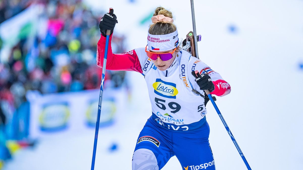 Charvátová si skvělý výsledek odstřelila, ve sprintu byla nejlepší z české čtveřice Vinklárková
