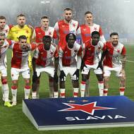 Základní sestava Slavie pro první soutěžní zápasu roku 2026. A rovnou proti Barceloně