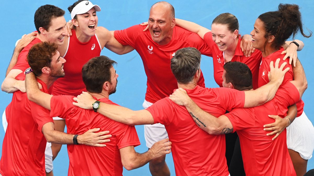 Švýcarští tenisté jsou prvními finalisty United Cupu, Belgii porazili 2:1