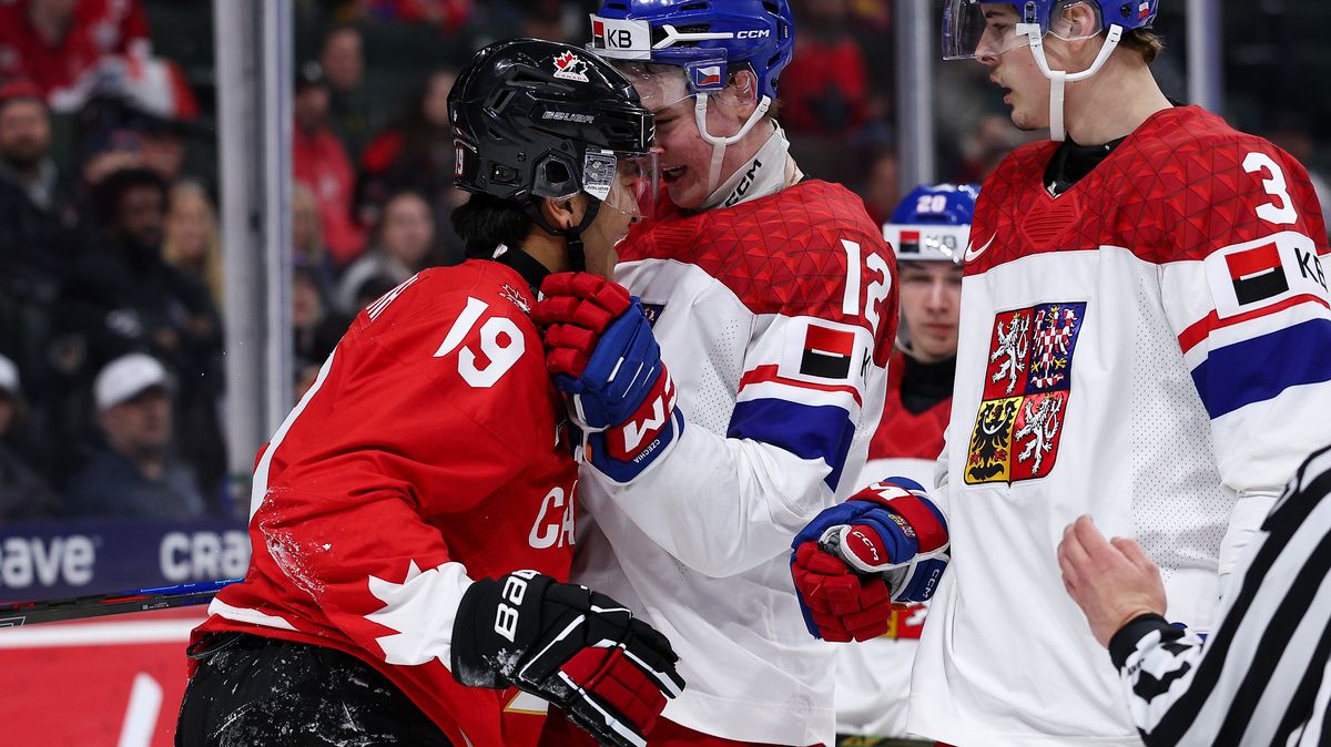 Kanadě tvrdost Čechů nechutnala. Dvě hvězdy kvůli zranění nedohrály