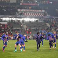 Rozcvičení Barcelony ve vymrzlém Edenu.