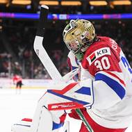 Brankář Michal Oršulák podruhé s Kanadou neprohrál. 