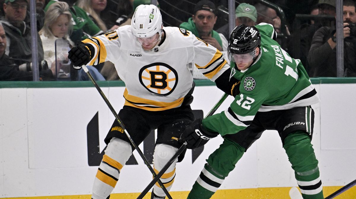 Faksa z Dallasu asistoval při demolici Bostonu, bod má i Pastrňák