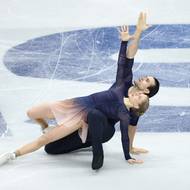 Minerva Fabienne Haseová a Nikita Volodin uhájili stříbro i přes chyby ve volné jízdě