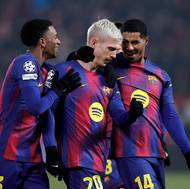 Pár minut stačilo a Dani Olmo poslal Katalánce do vedení.