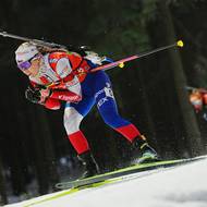 Tereza Voborníková zvládla svůj úsek skvěle. Bez jediného dobíjení. 