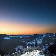 Areál v Novém Městě na Moravě, dějiště biatlonového Světového poháru.