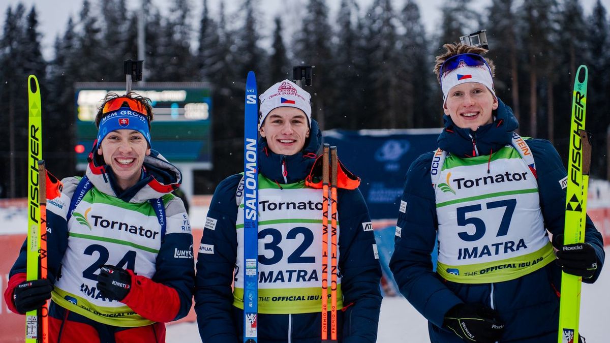 Biatlonové úspěchy nekončí. Další dva Češi na stupních vítězů