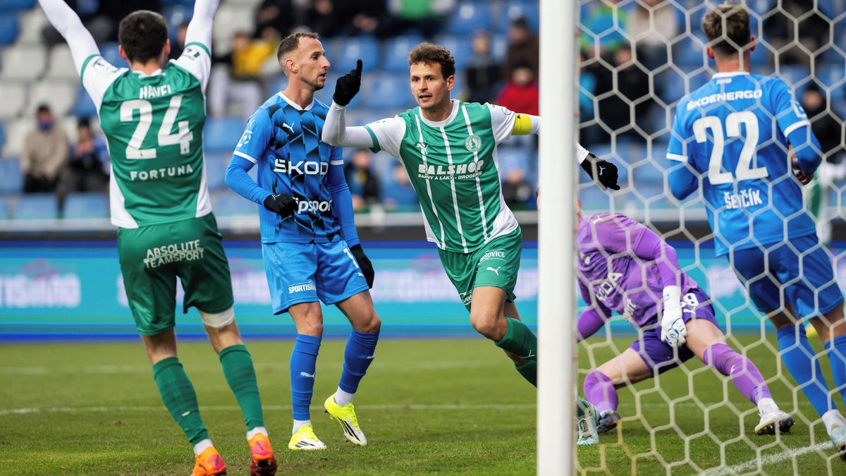 Mladá Boleslav remizovala s Bohemians, Klokani čekají na výhru už pět duelů