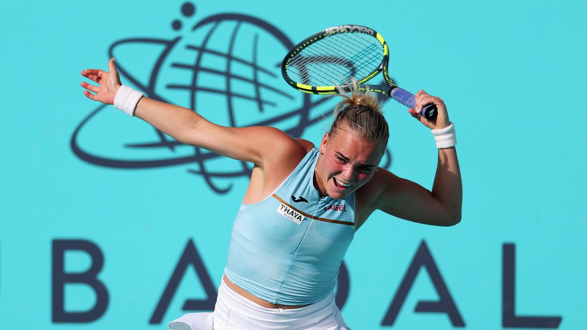 TENIS ONLINE: Životní zápas české tenistky, Britku naprosto deklasuje!