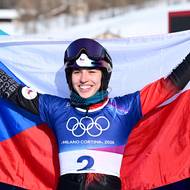 Zuzana Maděrová vybojovala pro českou výpravu na ZOH v Itálii první medaili 