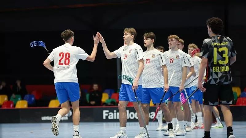 Česká kanonáda! Florbalisté si v boji o MS připsali šestou nejvyšší výhru v historii reprezentace