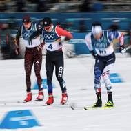 Jiří Tuž (s číslem 4) se s přehledem dostal do semifinále olympijského sprintu.https://admin.sport.cz/document/article