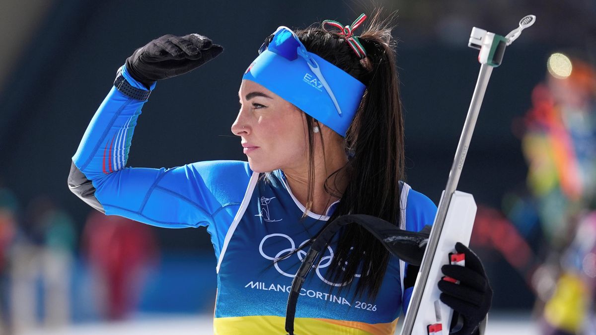 Nažhavená italská biatlonová hvězda. Stříbro prolomilo ledy, teď chce rozlučku i se zlatem