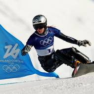 Poslední jízda Ester Ledecké v paralelním obřím slalomu byla ta čtvrtfinálová.