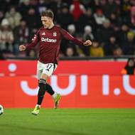 Sparťanský obránce Oliver Sonne