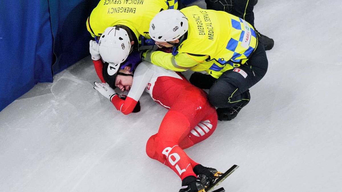 Děsivé záběry. Zraněná rychlobruslařka ze ZOH ukázala, co jí zachránilo oko