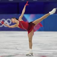 Adelija Petrosjanová měla být velkou adeptkou neutrálních sportovců na cenný kov, volná jízda ji ale nevyšla podle představ 