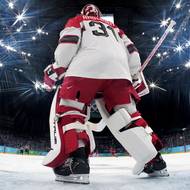 Na dánského gólmana Frederika Andersena se v úvodu hnaly české útoky.