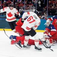 Druhý gól Kanady dal zkušený Mark Stone. 