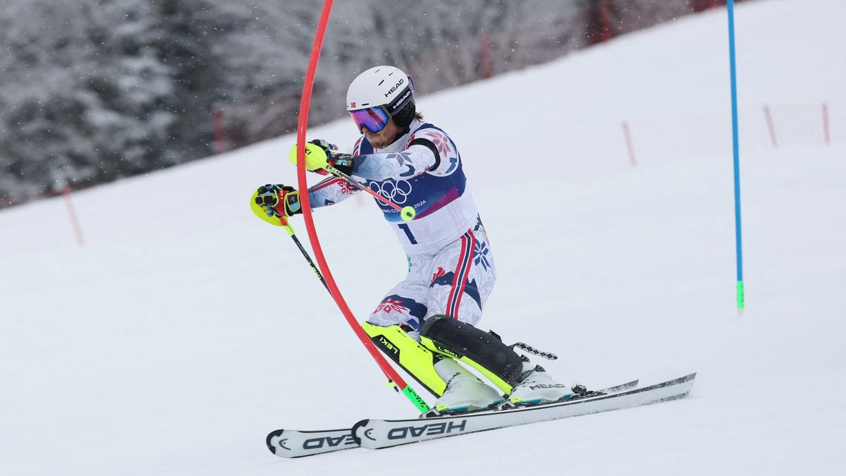 Po prvním kole slalomu vede Nor McGrath