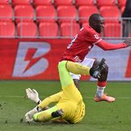 Abdullahi Tanko měl proti Jablonci jednu z největších šancí