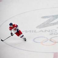 Příprava Martina Nečase před čtvrtfinálovým utkáním s Kanadou.