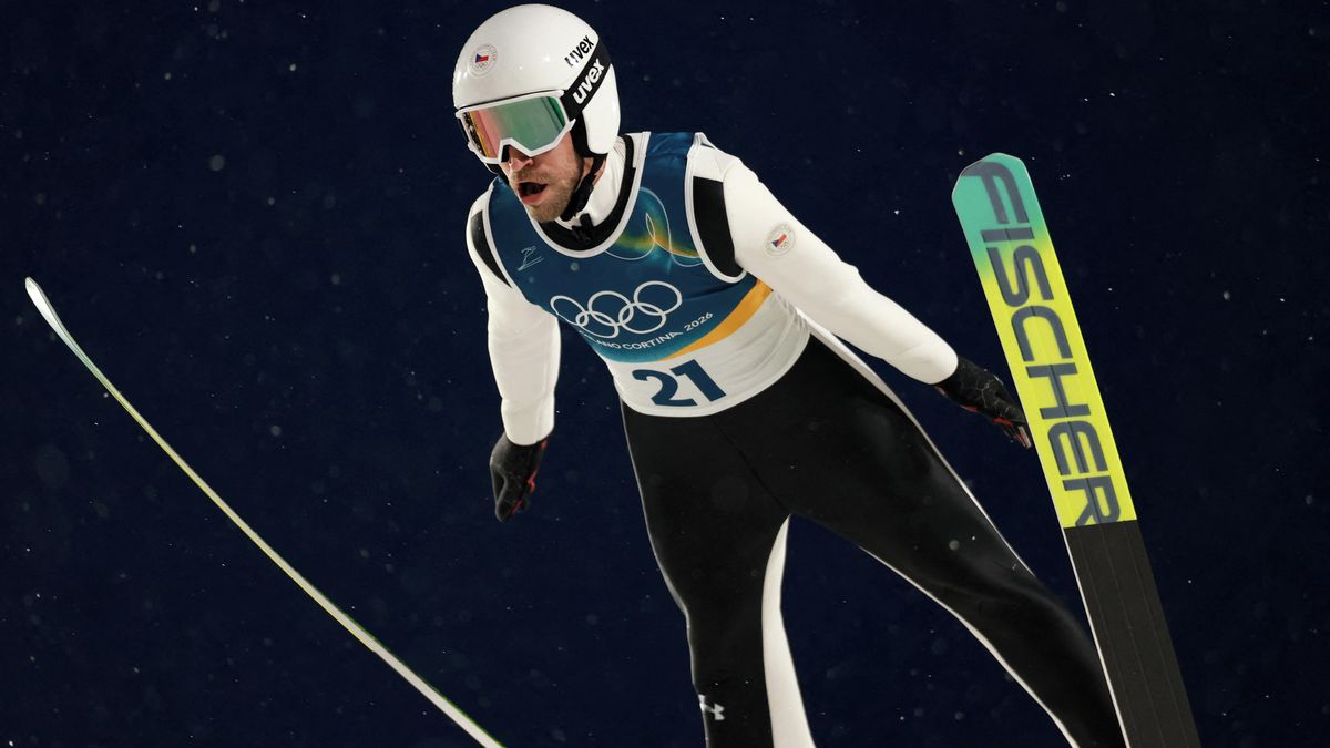 Koudelka do druhého kola olympijského závodu na velkém můstku nepostoupil