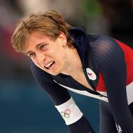 Vyčerpání, které se vyplatilo. V tuto chvíli měl Metoděj Jílek jasnou medaili, ale hodnotu neznal. 