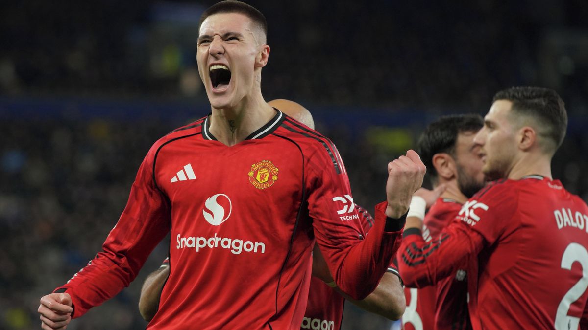 Manchester United zvítězil na Evertonu