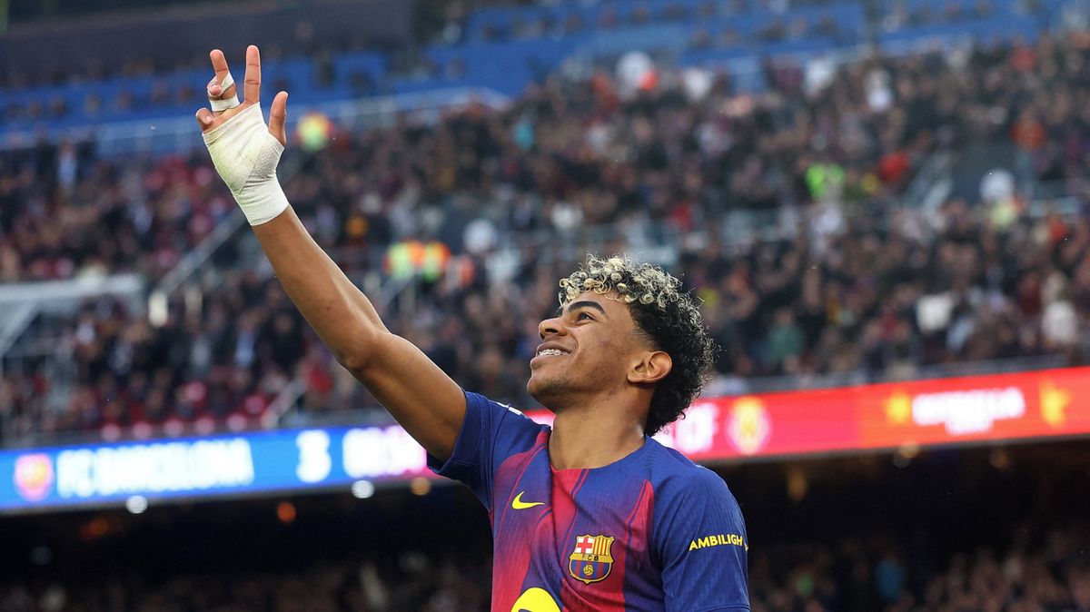 Yamal sestřelil hattrickem Villarreal