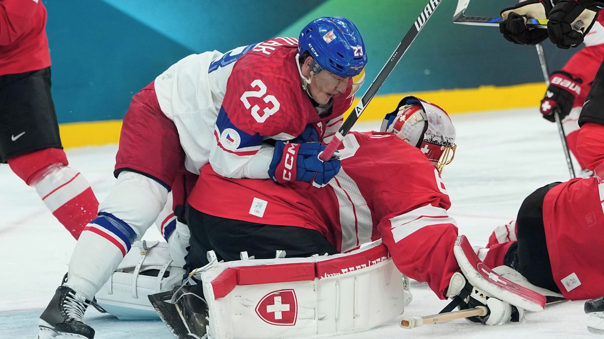 Vytočený Sedlák cítil obří křivdu! Za moment před vítězným gólem Švýcarů od plic vynadal českému i finskému sudímu
