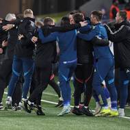 Nadšená olomoucká výprava veze postup.