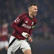 Sparťan Lukáš Haraslín po trefě proti Baníku.