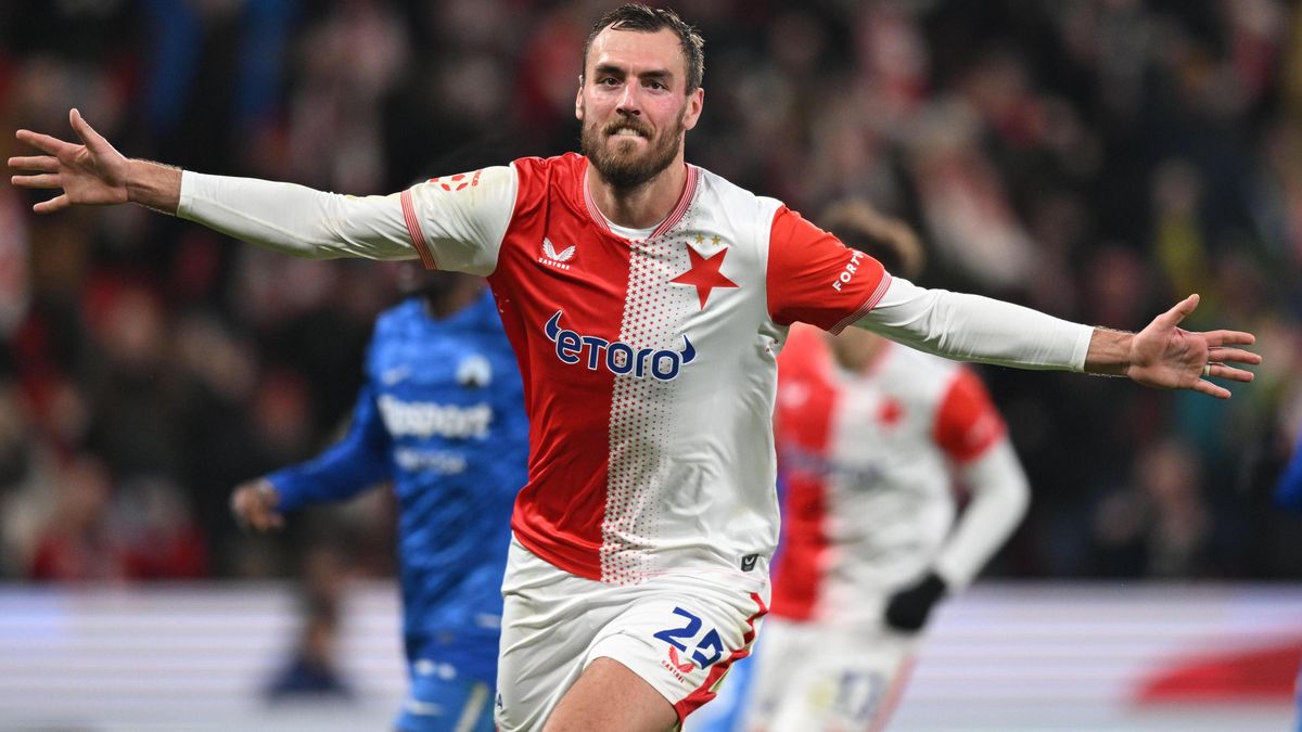 Slavia přetlačila Liberec, spasil ji z penalty Chorý