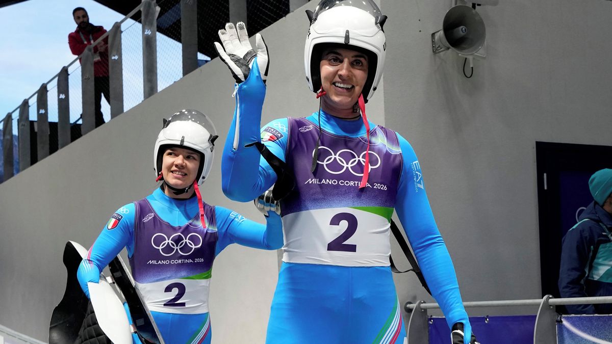 Italské sáňkařky opanovaly premiéru ženských dvojic na olympiádě