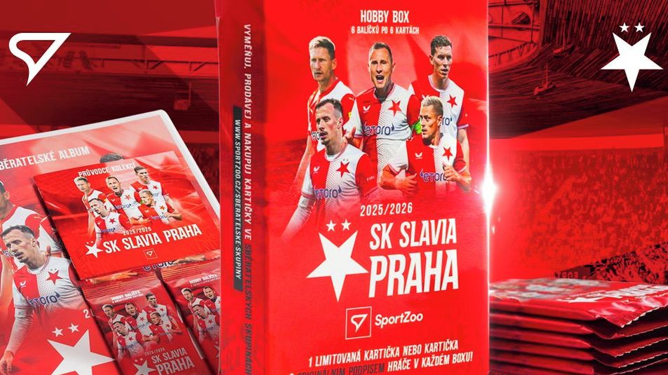 Slavia vydává vlastní kartičky