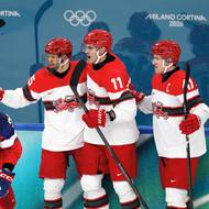 Chvilková dánská radost z vyrovnání.