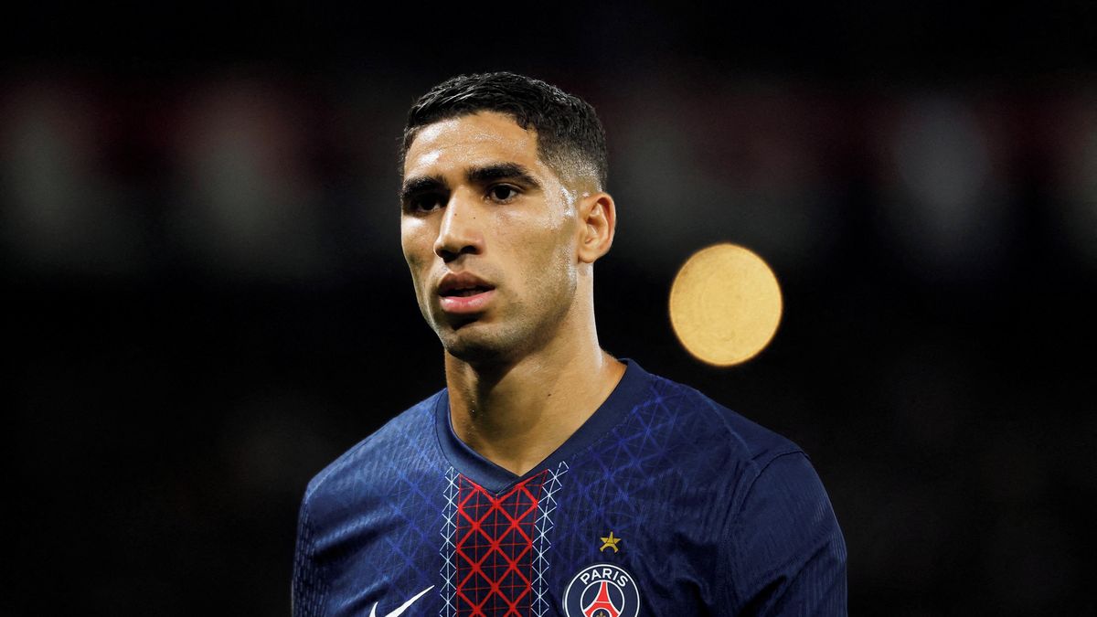 Obránce PSG Hakimího čeká soud kvůli tři roky starému obvinění ze znásilnění