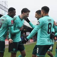 Wolves i na těžkém terénu splnili roli favorita a vyhráli 1:0.