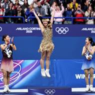 Nadšená Američanka Alysa liuová na stupních vítězů