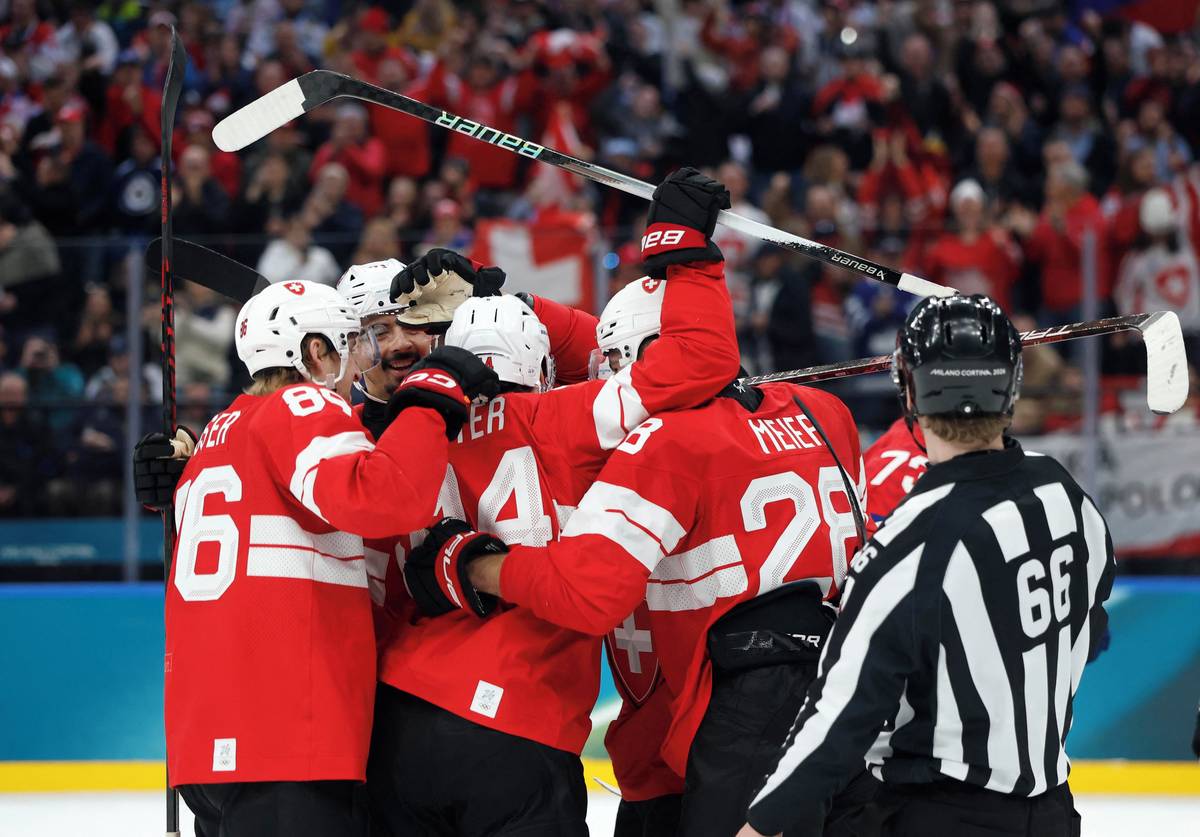 Švýcaři však rychle získali vedení zpět
