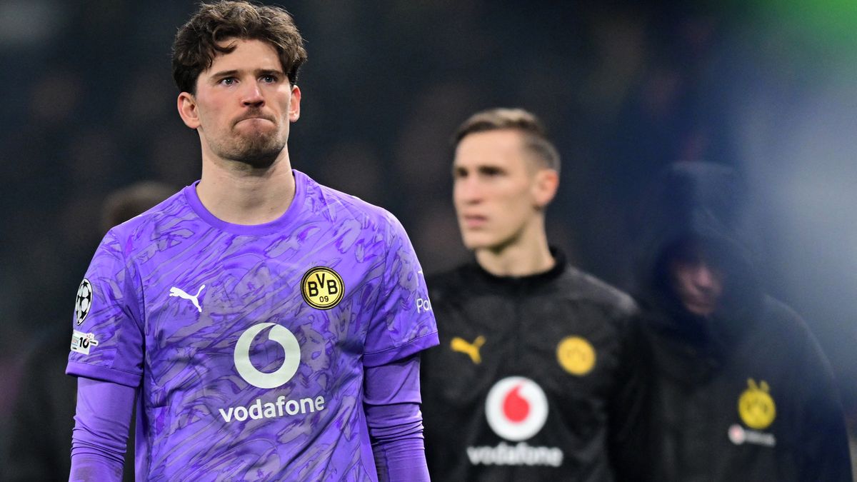 Výbuch v Bergamu! Německá média tepou Dortmund, gólman se omlouval za chybu