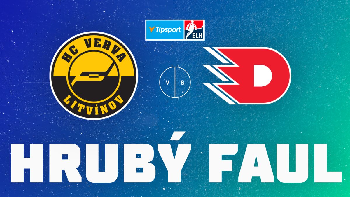 Litvínovský Brož dostal třízápasový trest za faul v utkání s Pardubicemi