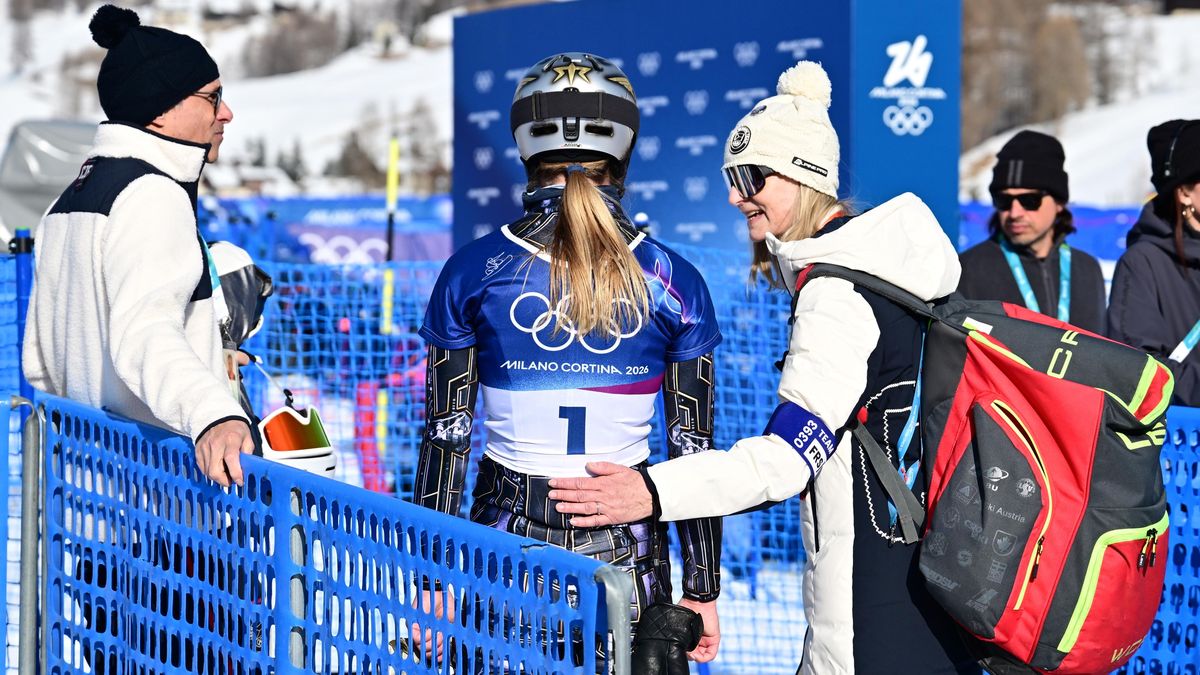 Zdrcená Ledecká v slzách. Omlouvala se i prezidentovi: Mrzí mě to, tlak je obrovský